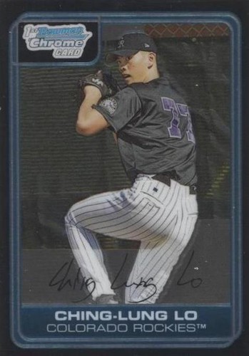 2006 Bowman Chrome - Ching-Lung Lo #BC187