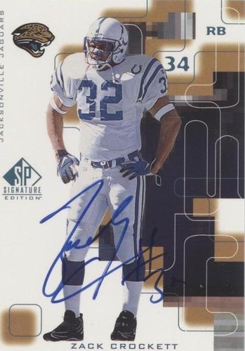 1999 SP Signature Edition Zack Crockett #ZC