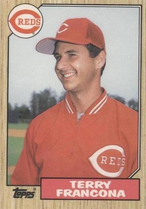 1987 Topps negociado - Terry Francona #34T