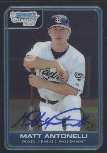 2006 Bowman Draft Picks & Prospects - Matt Antonelli #DP72