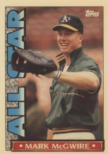 1990 Topps TV Glossy All-Star Set - Mark McGwire #1