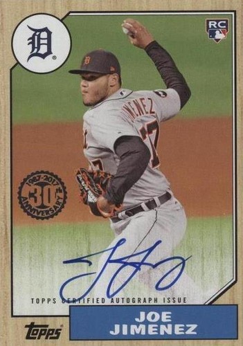 2017 Topps Update Series - Joe Jimenez #87A-JJ