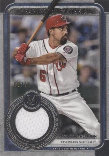 2019 Topps Museum Collection - Anthony Rendon #MMR-ARN