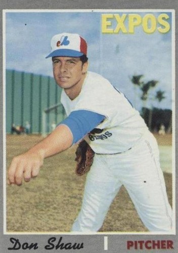 1970 Topps - Don Shaw #476