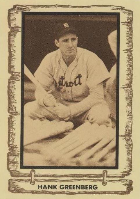 Cramer Baseball Legends Series 1 1980 - Hank Greenberg #30