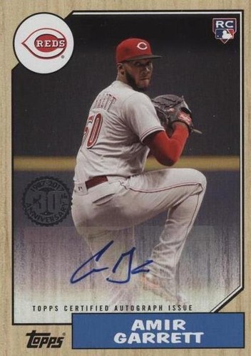 2017 Topps Update Series - Amir Garrett #87A-AG