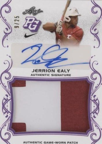 2018 Leaf Perfect Game National Showcase - Jerrion Ealy #PA-JE1