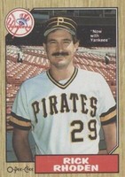 1987 O-Pee-Chee - Rick Rhoden #365