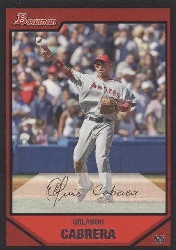 2007 Bowman - Orlando Cabrera #89