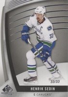 2017-18 SP Game Used - Henrik Sedin #64