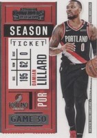 2020-21 Panini Contenders - Damian Lillard #17