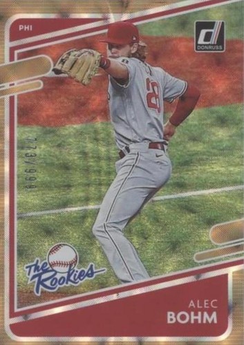 2021 Panini Donruss - Alec Bohm #TR7