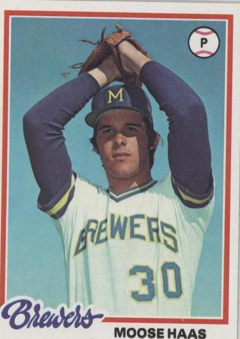 1978 Topps - Moose Haas #649