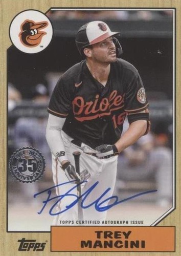 2022 Topps Series 1 - Trey Mancini #87BA-TM