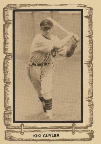 1983 Cramer Baseball Legends Series 4 - Kiki Cuyler #92