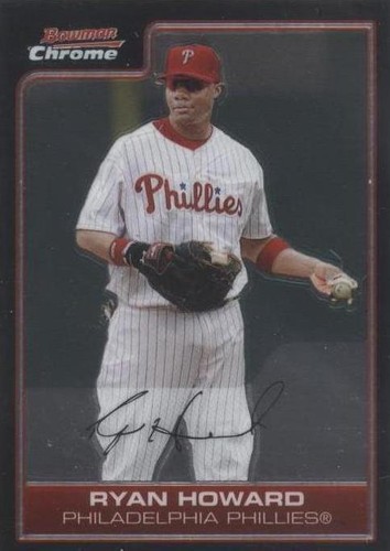 2006 Bowman Chrome - Ryan Howard #57