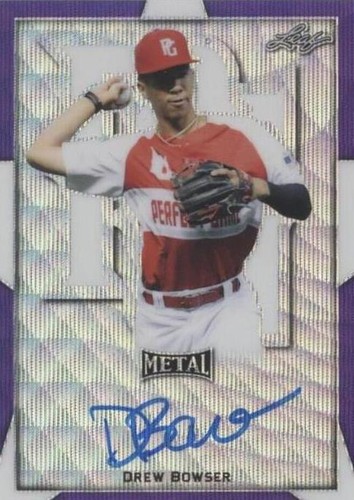 2019 Leaf Perfect Game All-American Classic - Drew Bowser #BA-DB1