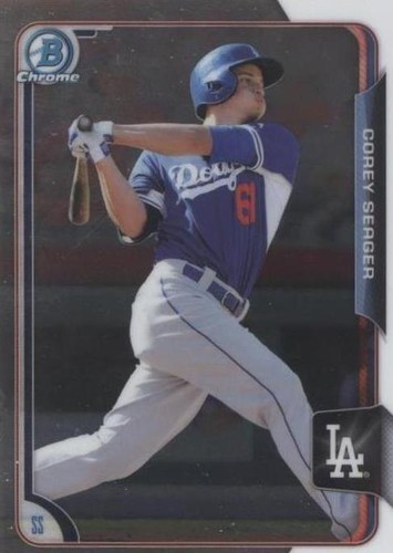 2015 Bowman Chrome - Corey Seager #BCP250