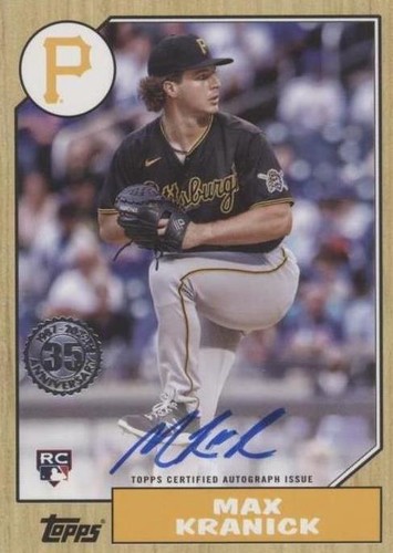 2022 Topps Series 1 - Max Kranick #87BA-MKR
