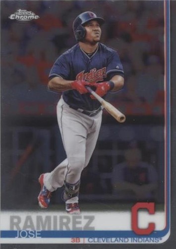 2019 Topps Chrome - Jose Ramirez #127