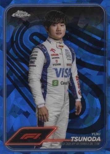 2024 Topps Chrome Sapphire Edition Formula 1 - Yuki Tsunoda #17