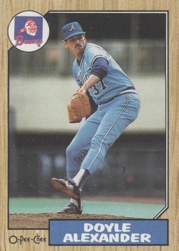1987 O-Pee-Chee - Doyle Alexander #249
