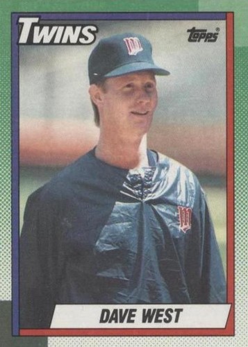 1990 Topps - David West #357