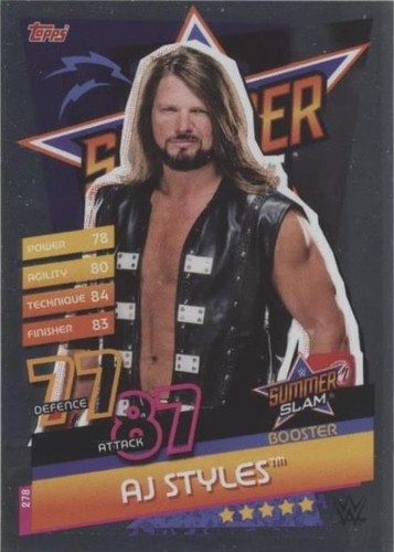 2020 Topps WWE Slam Attax Reloaded - A.J. Styles #278