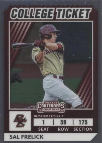 2022 Panini Elite Extra Edition - Sal Frelick #CTO-34