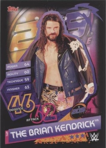 2020 Topps WWE Slam Attax Reloaded - The Brian Kendrick #169