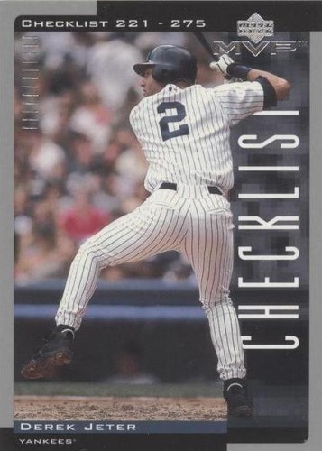 2001 Upper Deck MVP - Derek Jeter #329