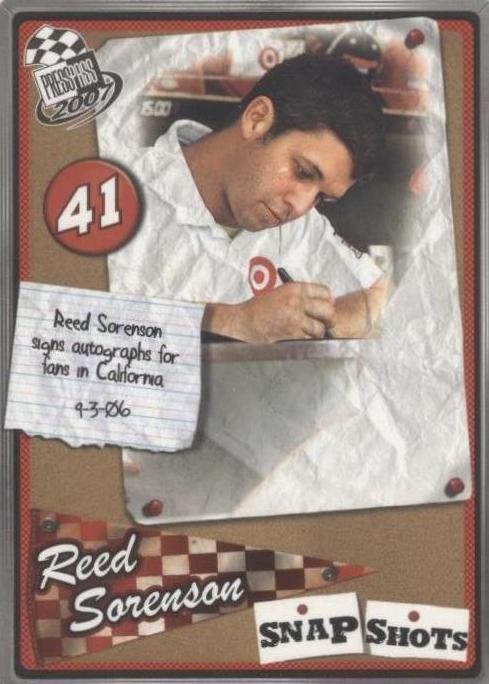 Press Pass 2007 - Reed Sorenson #SS 25