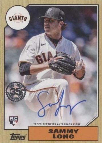 2022 Topps Series 2 - Sammy Long #87BA-SL