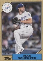 2022 Topps Series 1 - Max Scherzer #T87-62