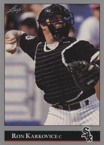 1992 Leaf - Ron Karkovice #105