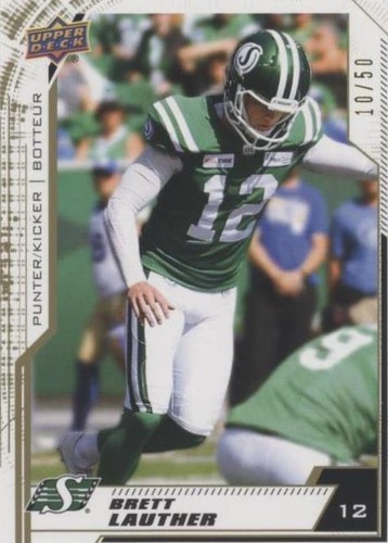 2020 Upper Deck CFL Brett Lauther #142
