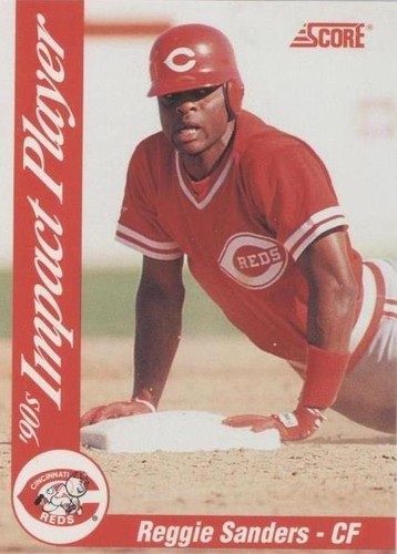 1992 Score - Reggie Sanders #76