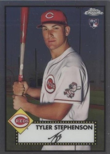 2021 Topps Chrome Platinum Anniversary - Tyler Stephenson #34