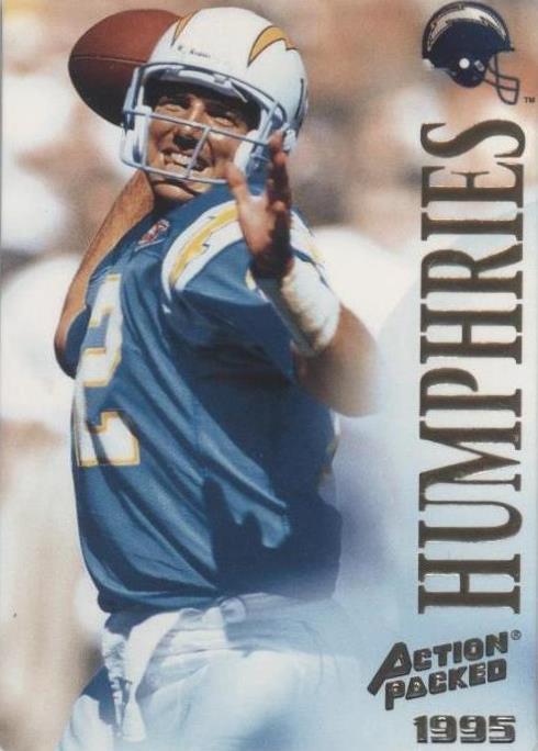 1995 Action Packed Stan Humphries #88