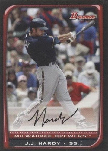 2008 Bowman - J.J. Hardy #156