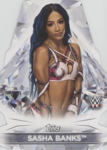 2021 Topps WWE Women's Division - Sasha Banks #DC-11