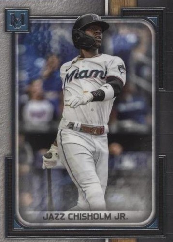 2023 Topps Museum Collection Jazz Chisholm Jr #46 | eBay