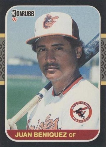 1987 Donruss - Juan Beniquez #371