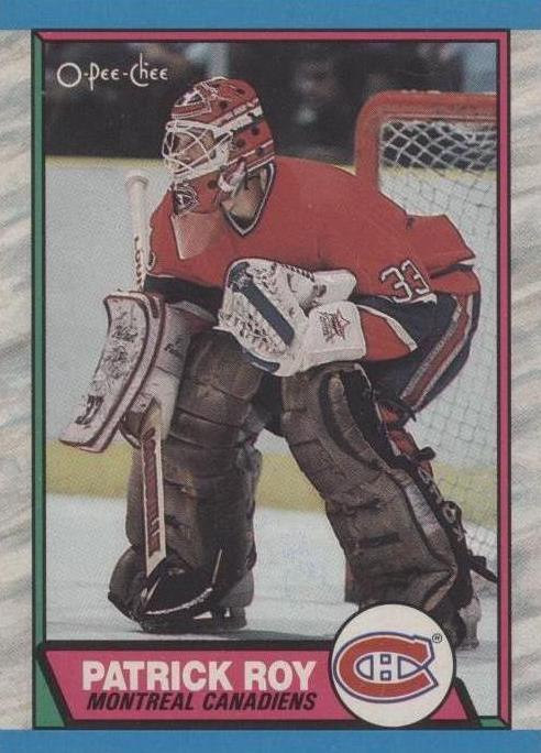 1989-90 O-Pee-Chee - Патрик Рой #17