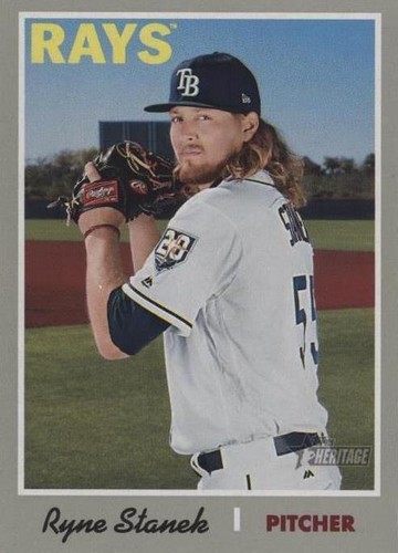 2019 Topps Heritage - Ryne Stanek #392