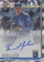 2019 Topps Chrome Sapphire Edition - Brad Keller #CSA-BK