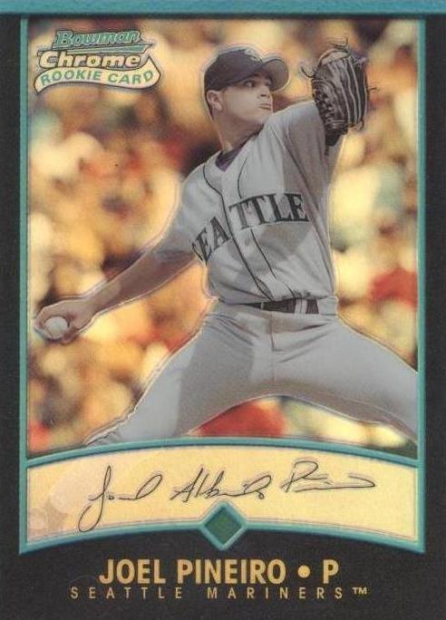 Bowman Chrome 2001 - Joel Pineiro #166