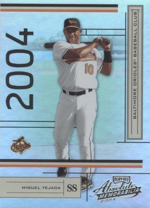 Playoff Absolute Memorabilia 2004 - Miguel Tejada #28