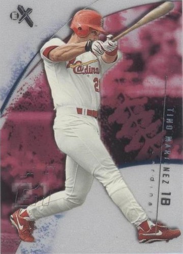 2002 E-X - Tino Martinez #18