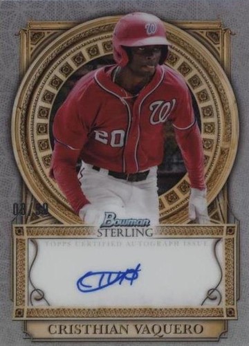2023 Bowman Sterling - Cristhian Vaquero #SOA-CV